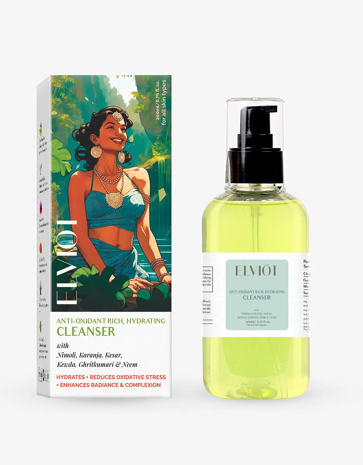 Hydrating Saffron & Neem Gel Cleanser